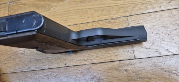 Beau Pistolet Mauser Modèle HSC - Rare fabrication Mauser sous Occupation Française ("early model") - En 7,65mm et huit coups - Pièce de 1945 - Bel état esthétique et mécanique - Excellent canon - TBE+ – Image 7