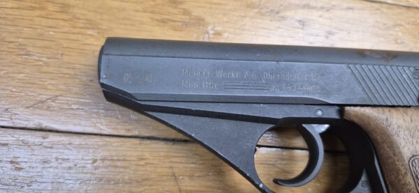 Beau Pistolet Mauser Modèle HSC - Rare fabrication Mauser sous Occupation Française ("early model") - En 7,65mm et huit coups - Pièce de 1945 - Bel état esthétique et mécanique - Excellent canon - TBE+ – Image 17