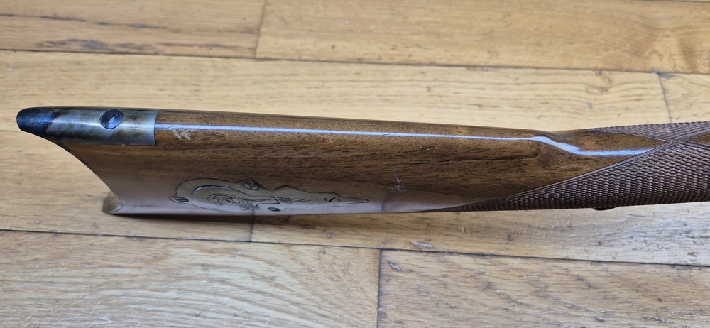 Très belle reproduction de Carabine de précision Edwin Wesson - Modèle vers 1845/49 - Cal .50 - Fabrication Italienne Moffra di Mainardi pour Hege en Allemagne - Arme poudre noire réputée pour sa précision longue distance - Très belles finitions - Jaspage à 90% - Bois en TBE - Très beau canon - Excellente mécanique - Arme de 1978 - Superbe et rare dans le monde poudre noire- TBE++ – Image 20