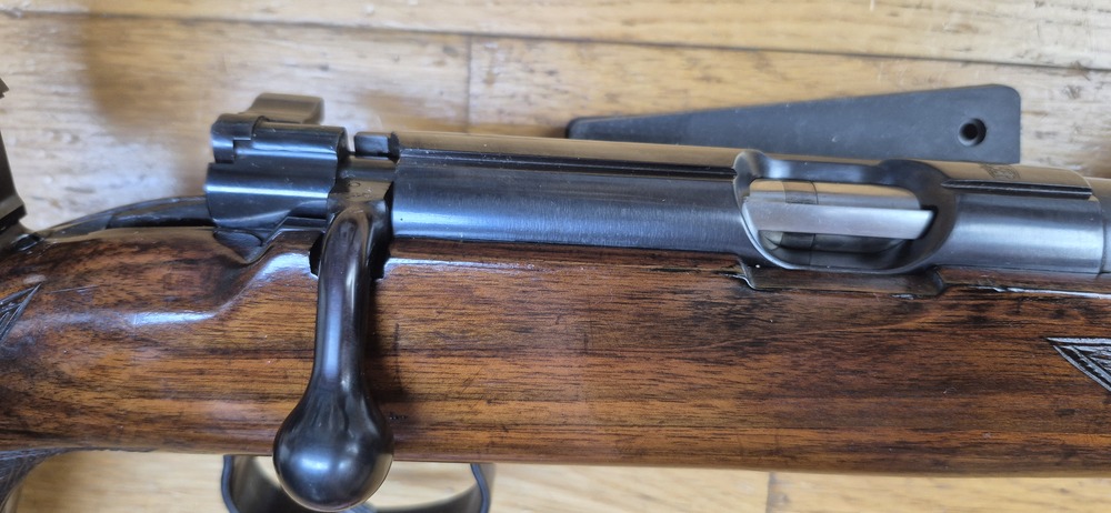 Très belle carabine de compétition Mauser ES350 B - III° Reich - Modèle Meisterschaftsbüchse - 22LR - Arme de l'automne 1936 - Mono-matricule - Canon Premium - Dioptre Mauser d'origine (démontable) - Excellent état - TBE++ – Image 10