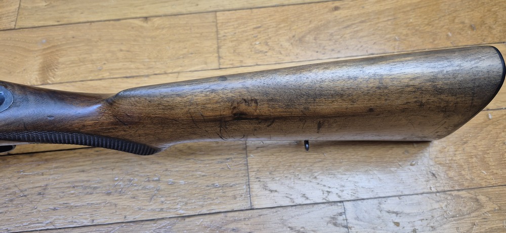 Très belle carabine d'entrainement Walther Sport Modell V - Période III°Reich - Arme d'avant-guerre 1937/1938 - Sans doute moins de 38.000 exemplaires produits - Bois en TBE++ - Excellente mécanique - Canon superbe avec de très belles rayures - TBE++ – Image 18