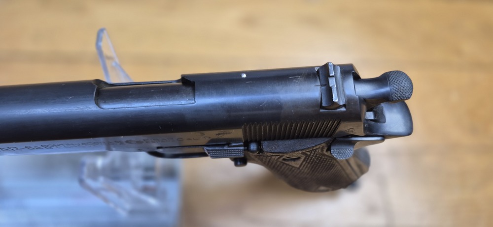 Très beau Pistolet Star B - Le plus réussi des clones du 1911 - Cal. 9 x19 - Arme adoptée par la Wehrmacht - Très belle fabrication de Eibar de 1943 - Arme militaire - État mécanique et esthétique plus que très beau - TBE++/TBE+++ – Image 15