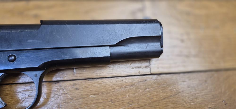 Très beau Pistolet Star B - Le plus réussi des clones du 1911 - Cal. 9 x19 - Arme adoptée par la Wehrmacht - Très belle fabrication de Eibar de 1943 - Arme militaire - État mécanique et esthétique plus que très beau - TBE++/TBE+++ – Image 23