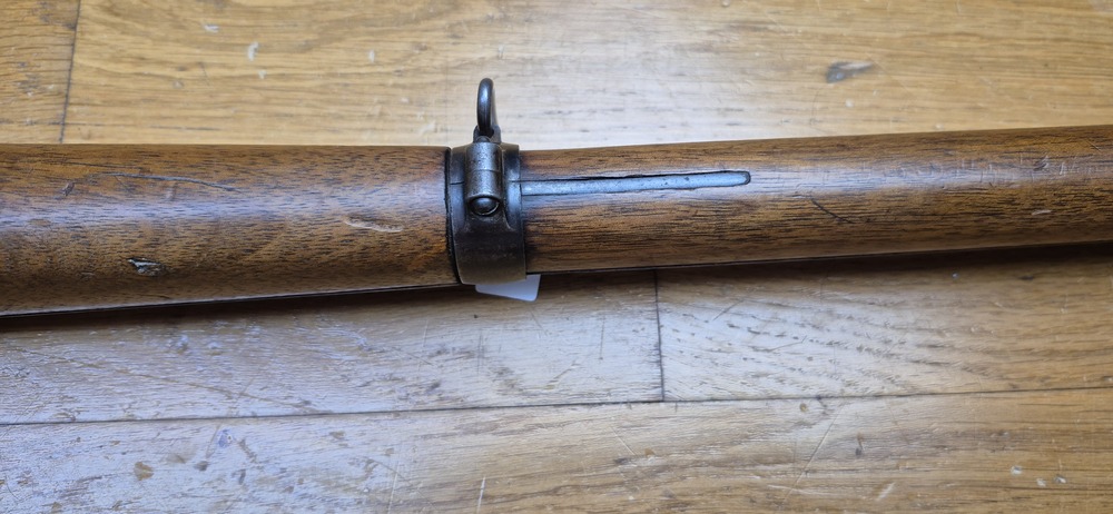 Rare Carabine suisse 05/11 - Sur base de carabine de cavalerie 1905 système 1889 Schmidt Rubin modifiée 1911 - Munition GP11 en 7,5 x 55 Suisse - Bons bois mais avec entures - Mécanique impeccable et canon très beau - Excellente petite carabine en cat. D - BE/BE+ – Image 18
