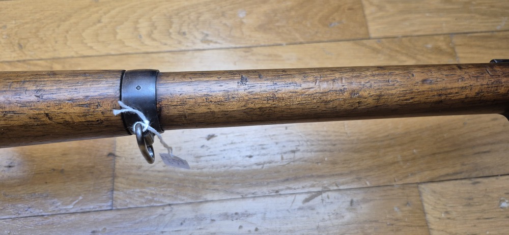 Rare Carabine suisse 05/11 - Sur base de carabine de cavalerie 1905 système 1889 Schmidt Rubin modifiée 1911 - Munition GP11 en 7,5 x 55 Suisse - Bons bois mais avec entures - Mécanique impeccable et canon très beau - Excellente petite carabine en cat. D - BE/BE+ – Image 26